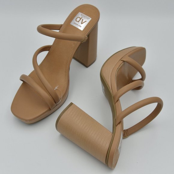 Dolce Vita Shoes - NWOT Dolce Vita Pyro Banded Platform Dress Sandals, Women's Size 10, Caramel
